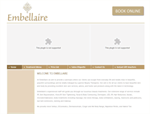 Tablet Screenshot of embellaire.com.au